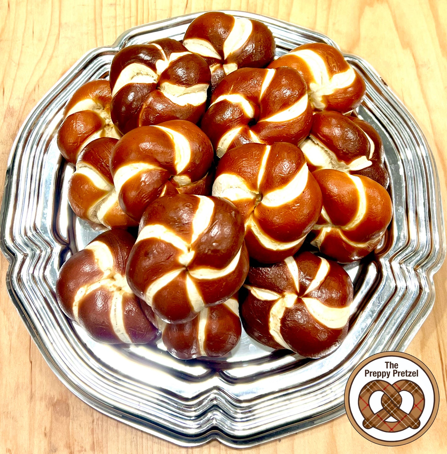 Mini Pretzel Blossom Rolls