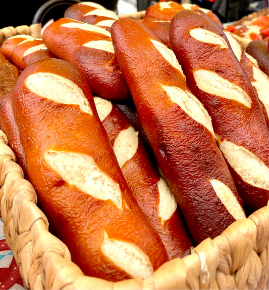 Soft Pretzel Baguettes