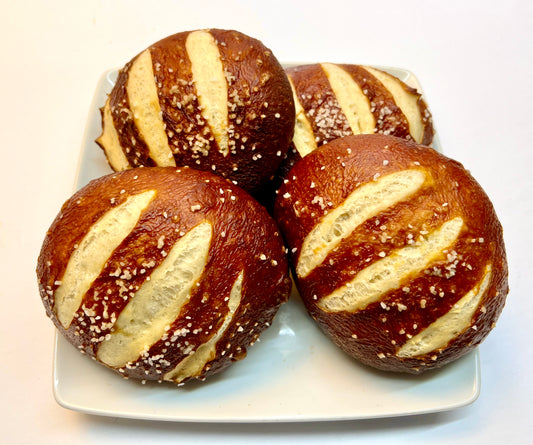 Soft Pretzel Rolls