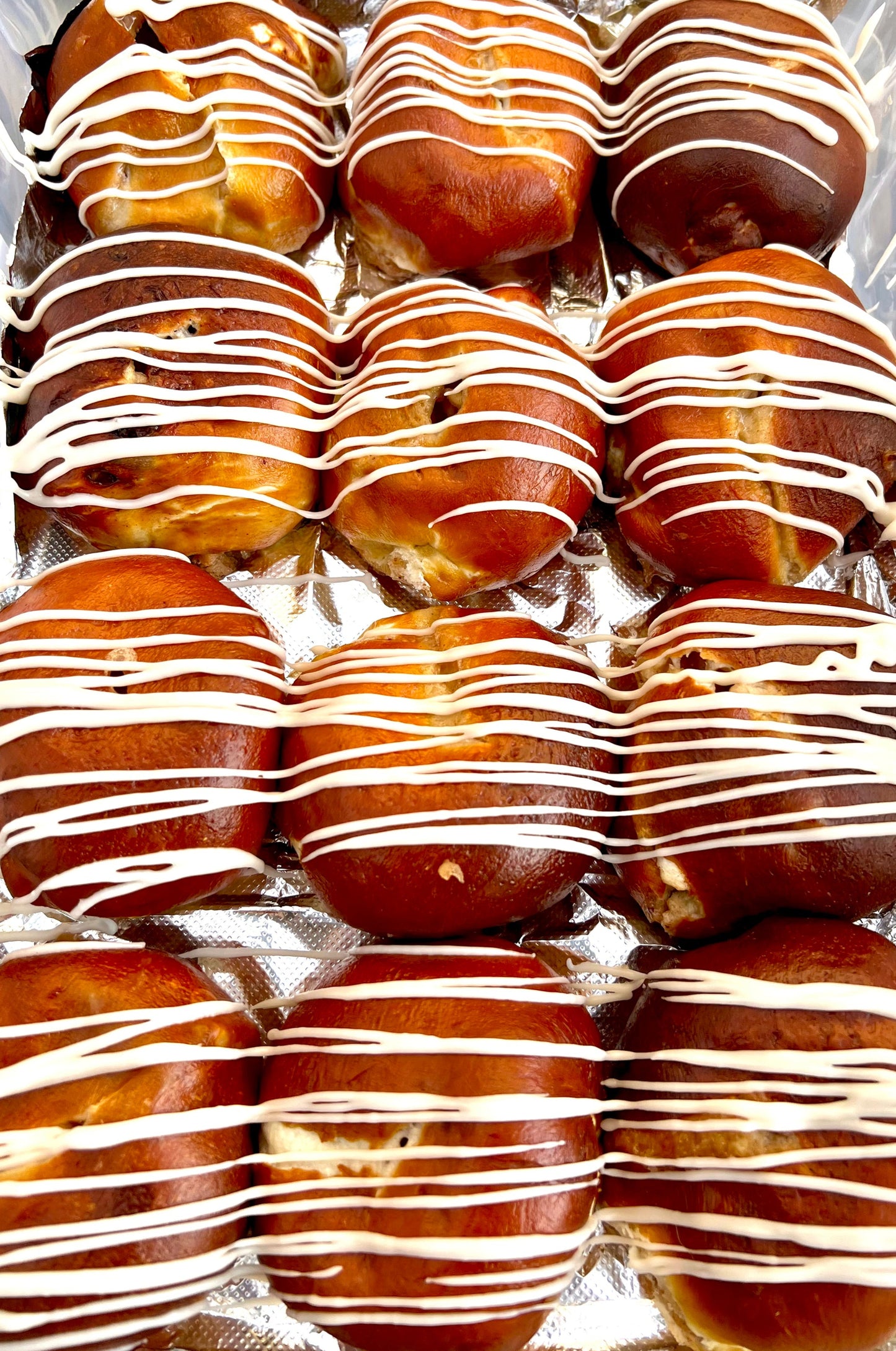 Stuffed Pretzel Bombs (variety of fillings)