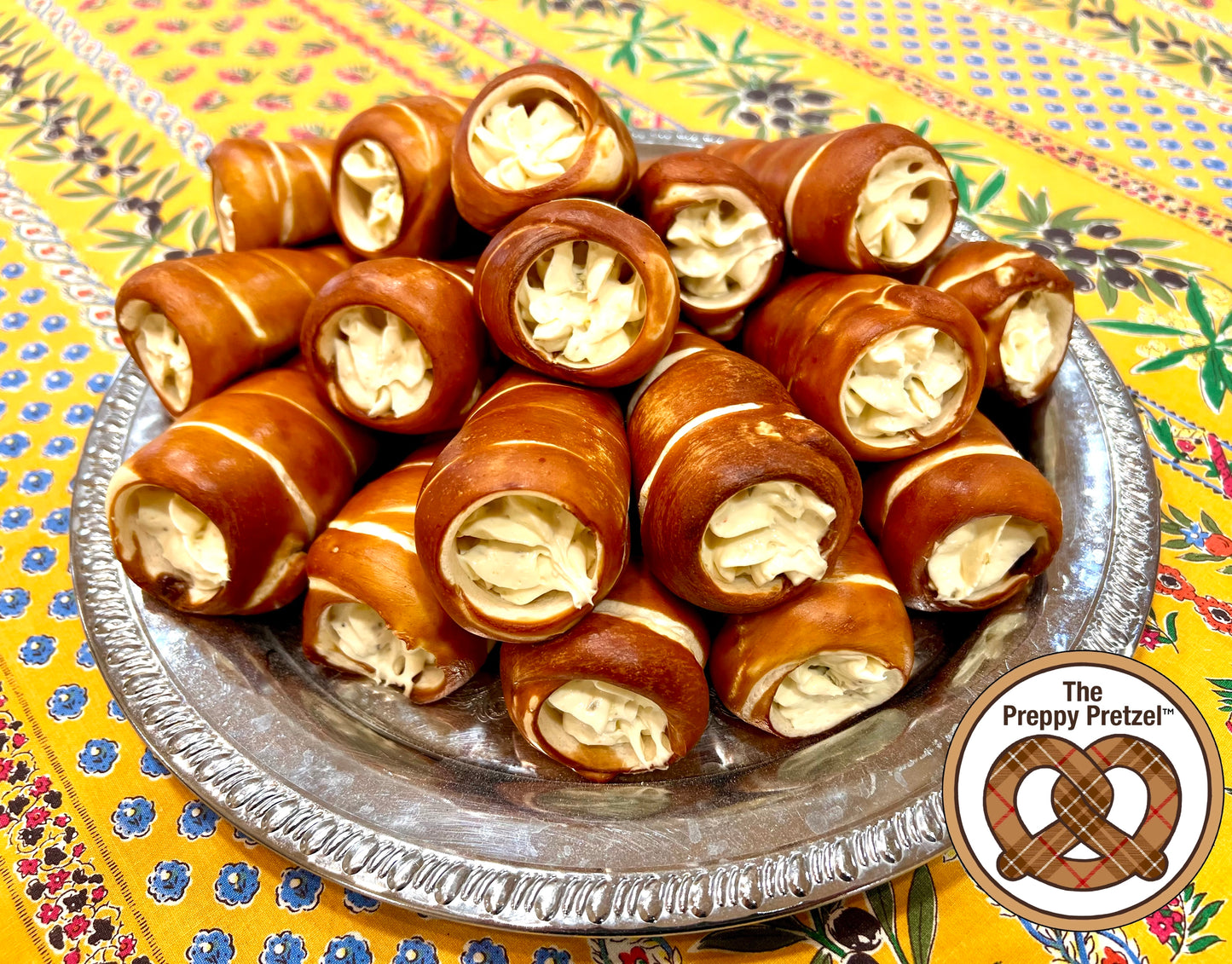 The Original Preppy Pretzel Cone™  FILL IT YOUR WAY!
