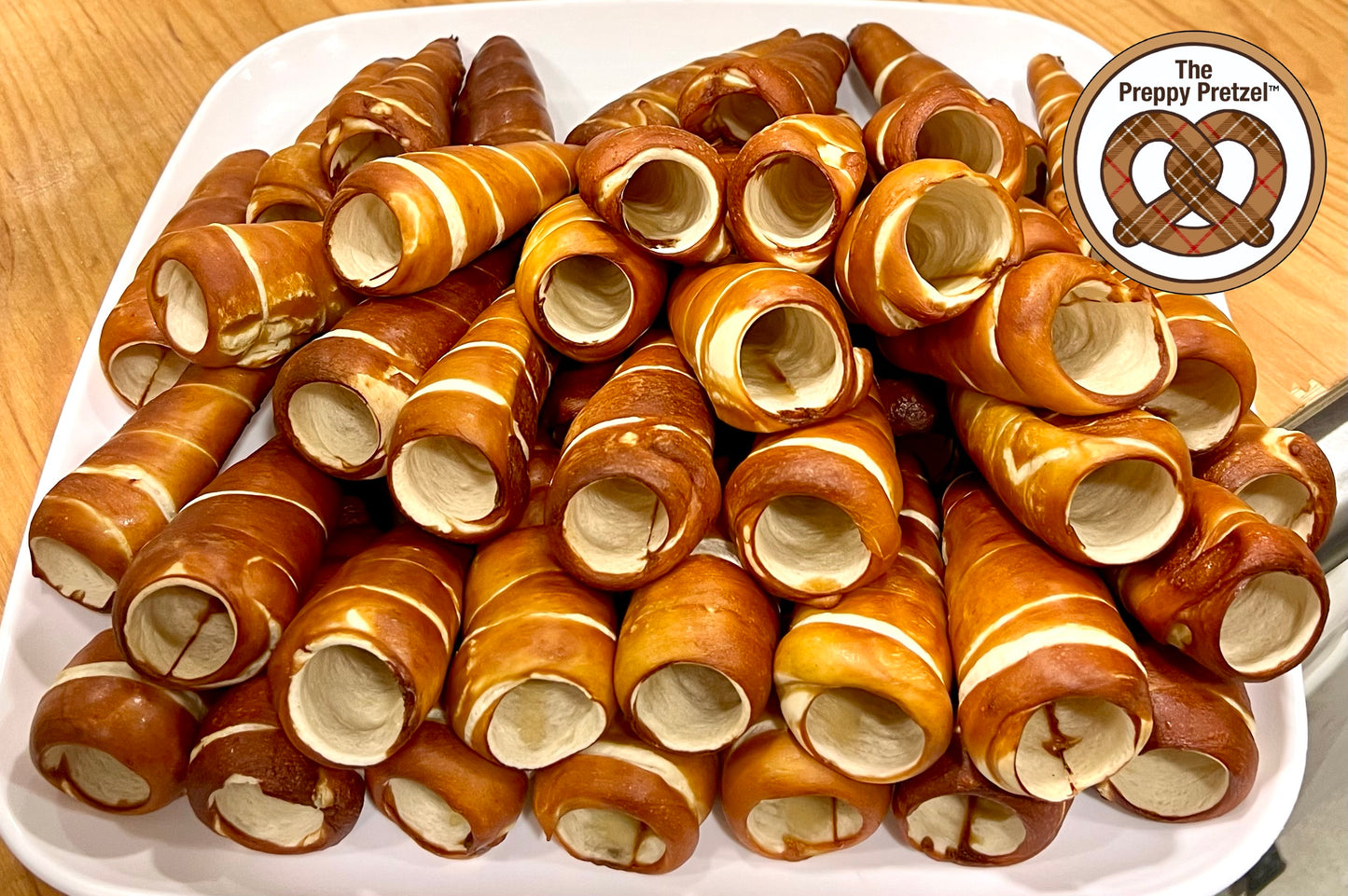 The Original Preppy Pretzel Cone™  FILL IT YOUR WAY!
